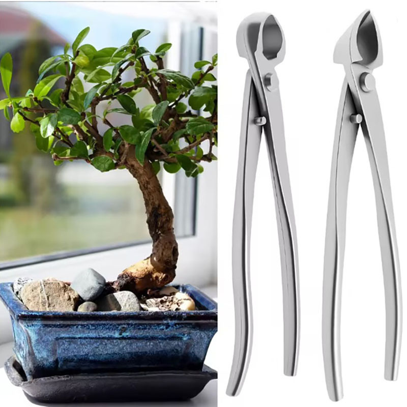 Concave Branch Cutter - 2pcs 210mm Stainless Steel Bonsai Tool
