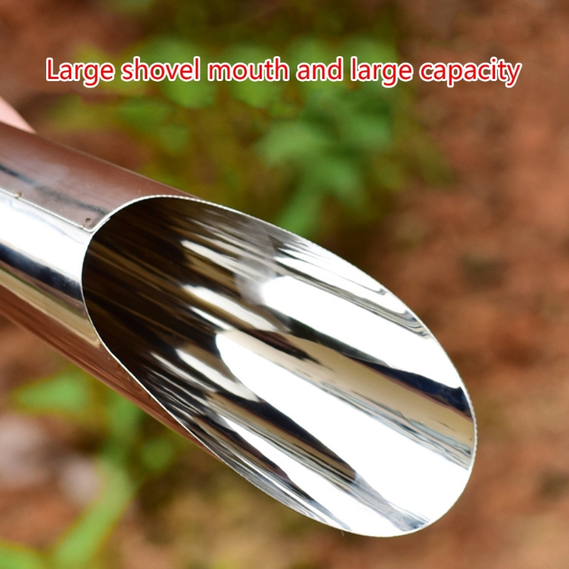 Đất Muỗng Thép Không Gỉ Xẻng L - đánh giá và giá Soil Scoop Tool