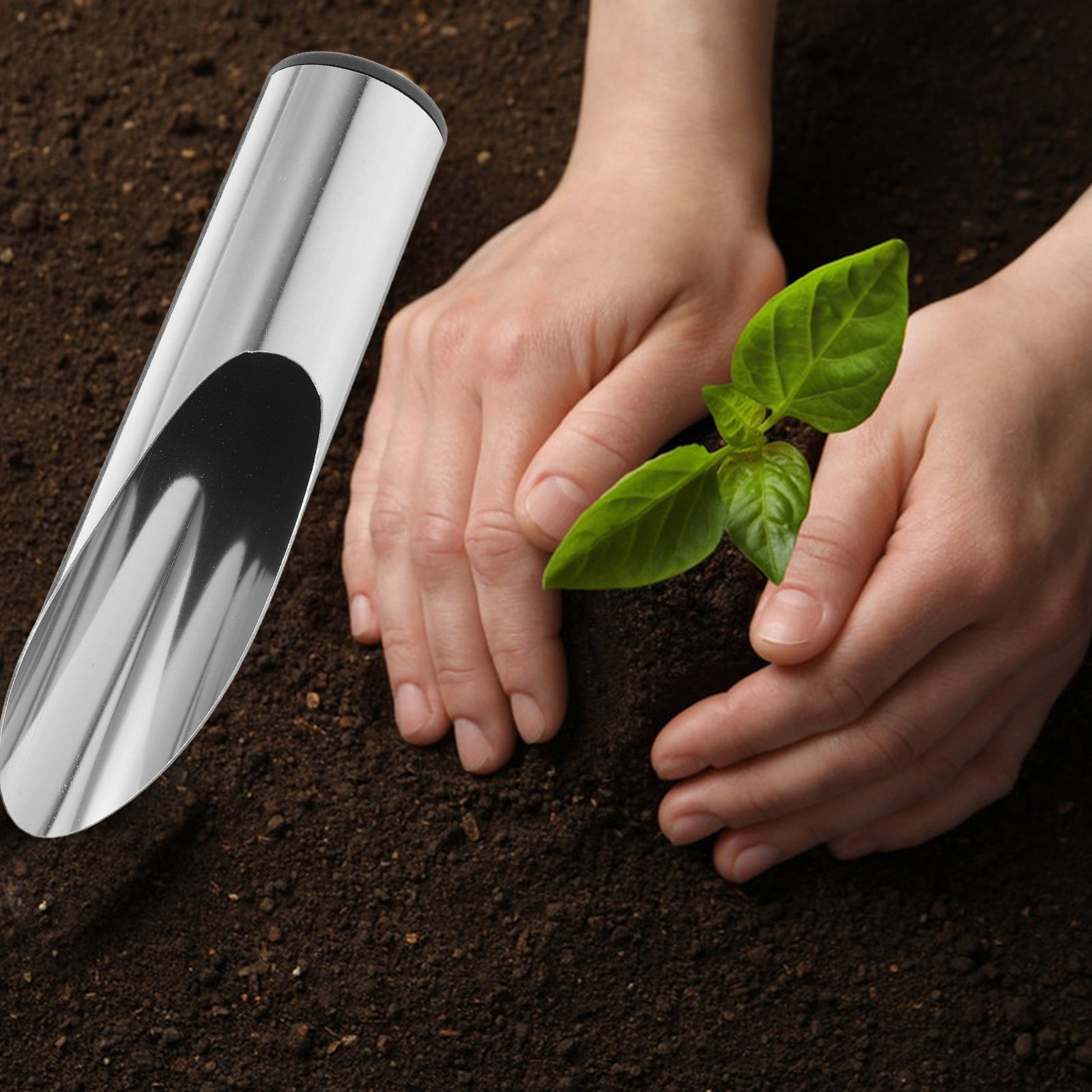 Stainless Steel Garden Shovel  - đánh giá và giá Soil Scoop Tool