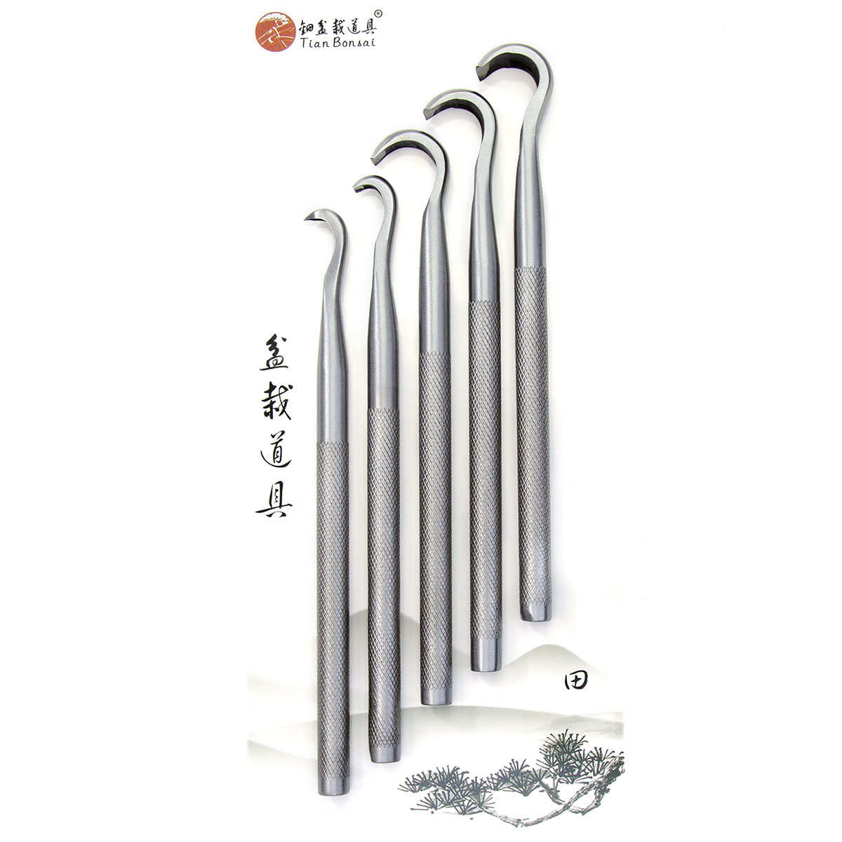 Bonsai Carving Tool Set  CT-A  - đánh giá và giá Concave Branch Cutter