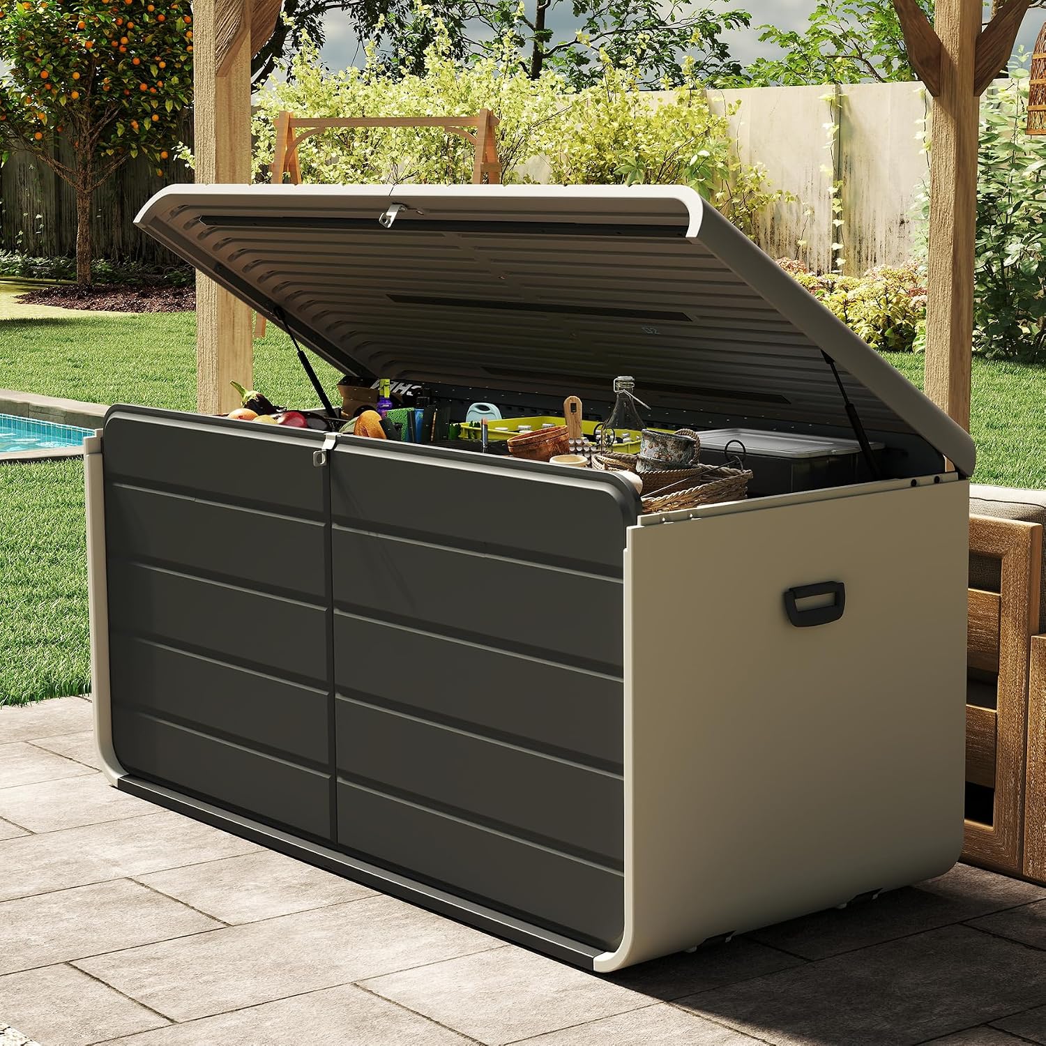 Indoor Outdoor Storage Box 200 - đánh giá và giá Bonsai Garden Bench