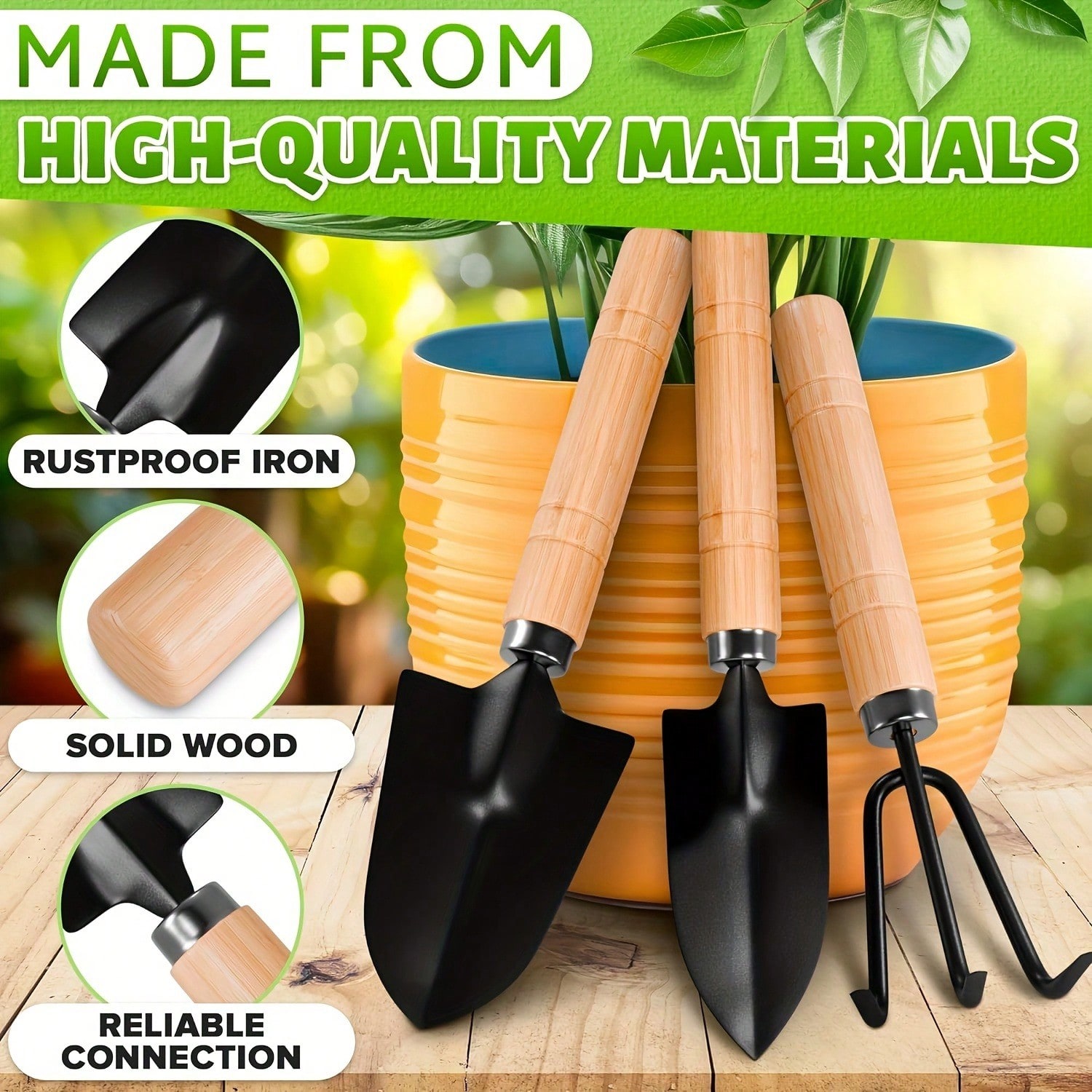 3PC/1Set Mini Gardening Tools  - đánh giá và giá Soil Scoop Tool