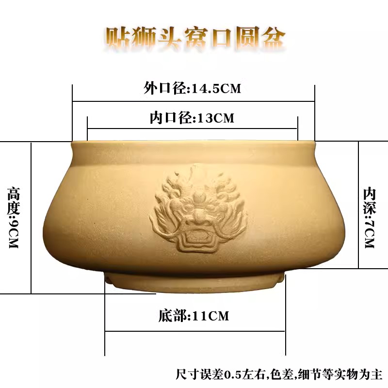 Round Circle Lion Head Bonsai  - đánh giá và giá Bonsai Garden Desk