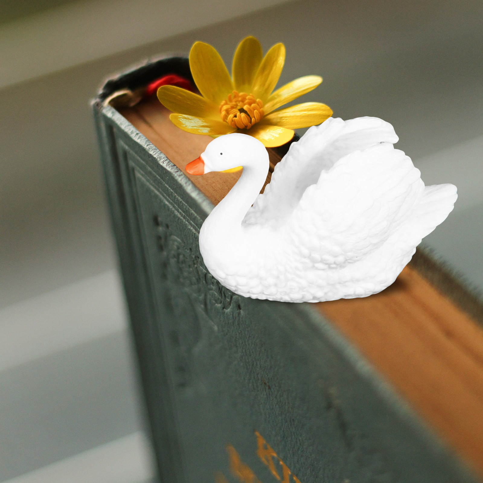5Pcs Tiny Swan Ornaments Premi - đánh giá và giá Bonsai Garden Desk