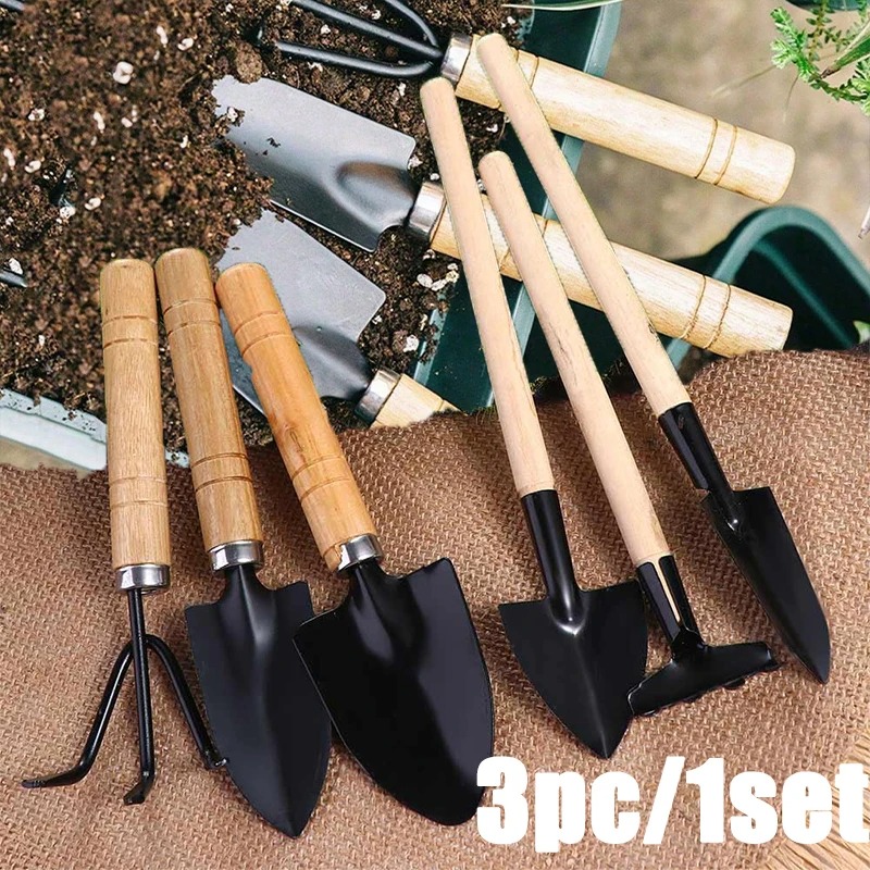 3PC/1Set Mini Gardening Tools  - đánh giá và giá Soil Scoop Tool