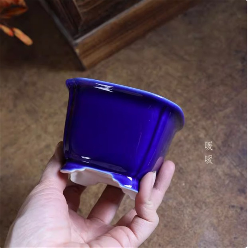 Pure Color Glazed Square Porce - đánh giá và giá Bonsai Garden Desk