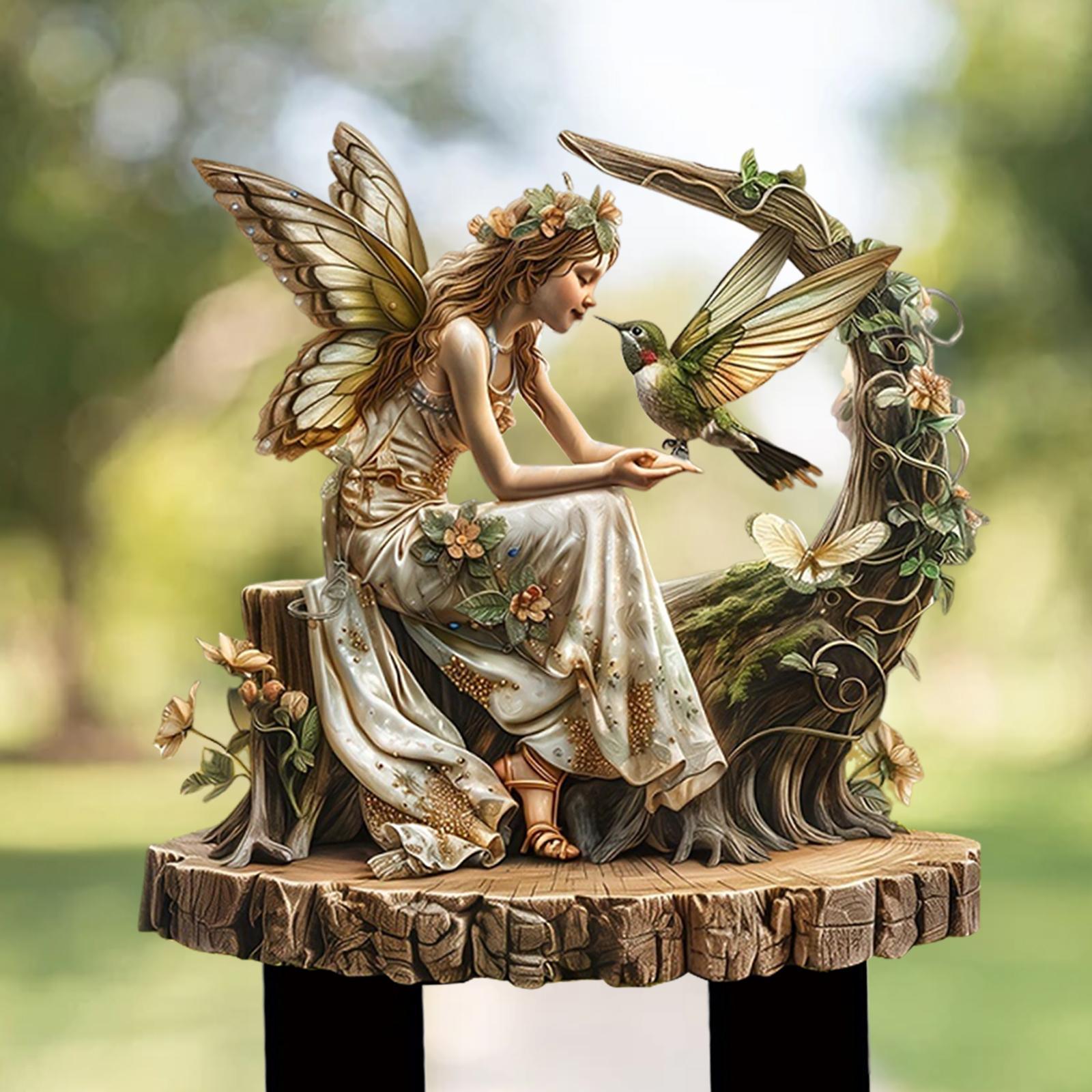 Fairy Decorative Garden Stake  - đánh giá và giá Bonsai Garden Zen