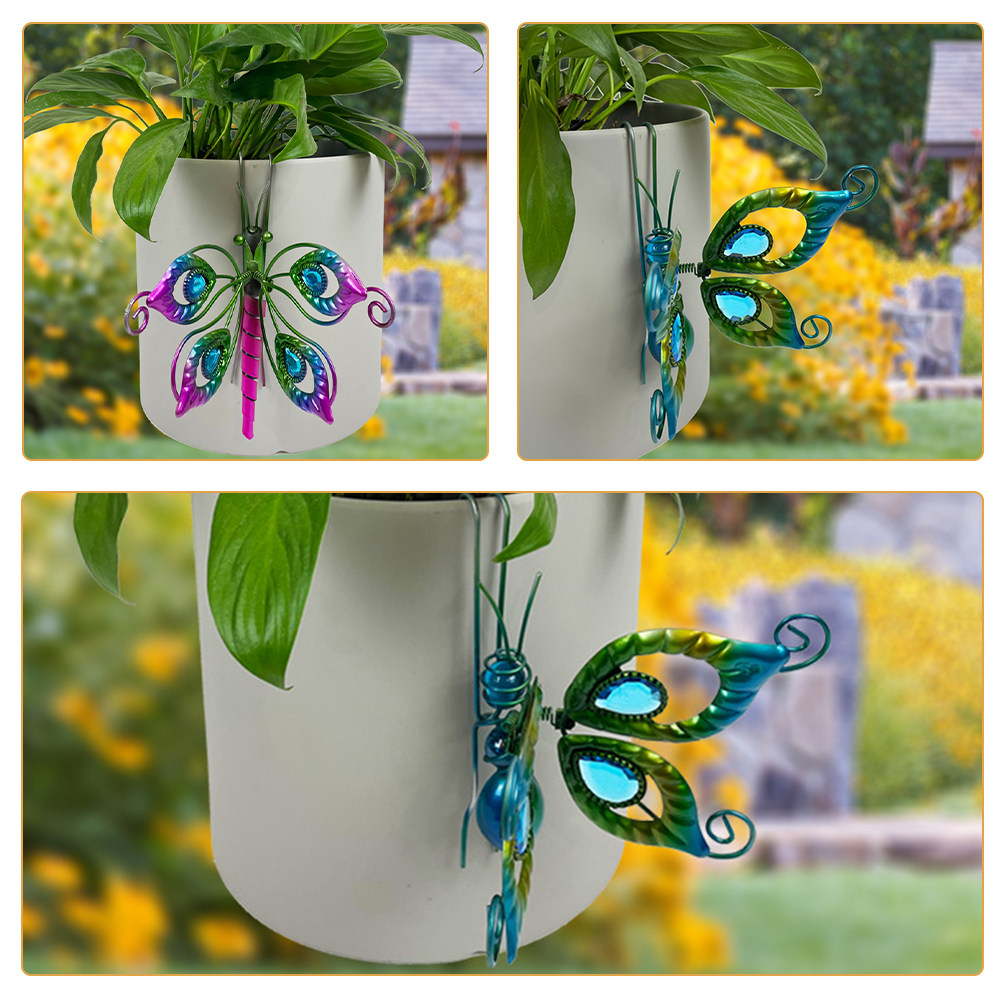 2Pcs Cute Butterfly Iron Plant - đánh giá và giá Landscape Bonsai Garden